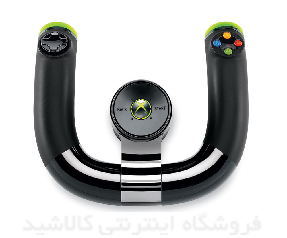 فرمان بازی بی سیم مایکروسافت ایکس باکس 360 - Microsoft Xbox 360 Wireless Speed Wheel